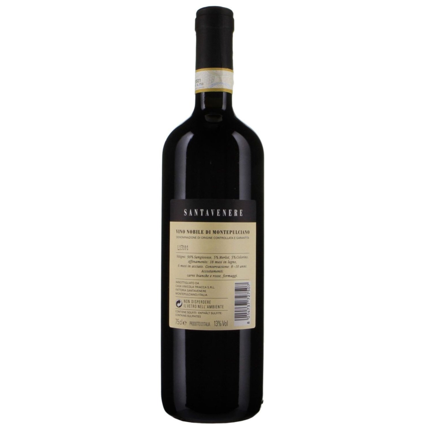 Vino Nobile di Montepulciano DOCG Santavenere Triacca -75cl