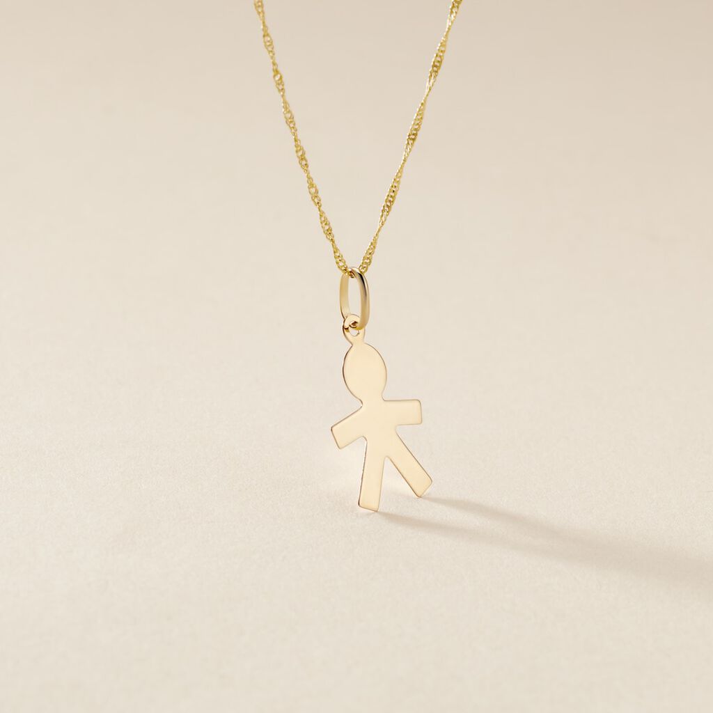 Pendentif Estrellita Garcon Or Jaune