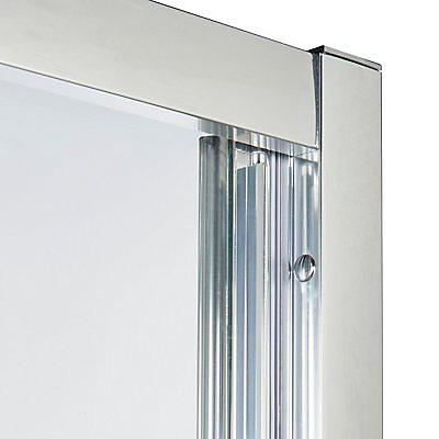 Porte de douche coulissante Cooke & Lewis Onega transparente 100 cm
