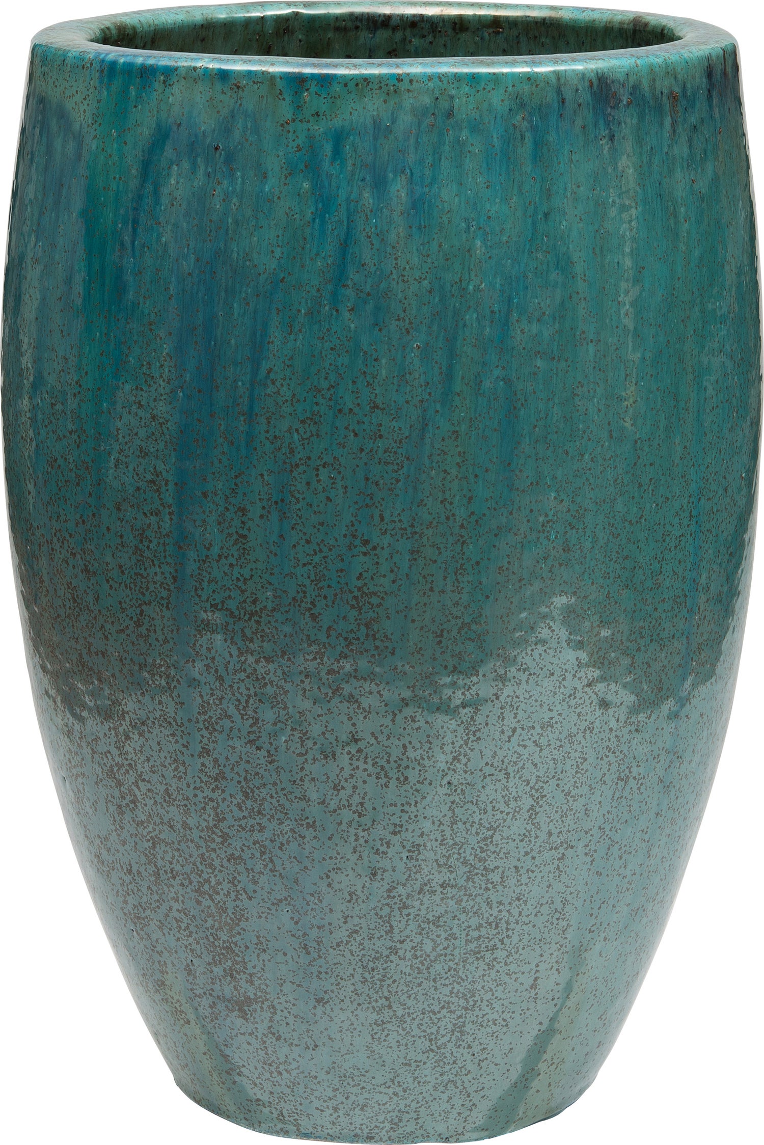 Intratuin bloempot Nicolien blauw D 36 H 51 cm