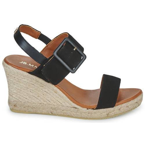 JB Martin - 1IRINA - CHEVRE VELOURS NOIR / NOIR