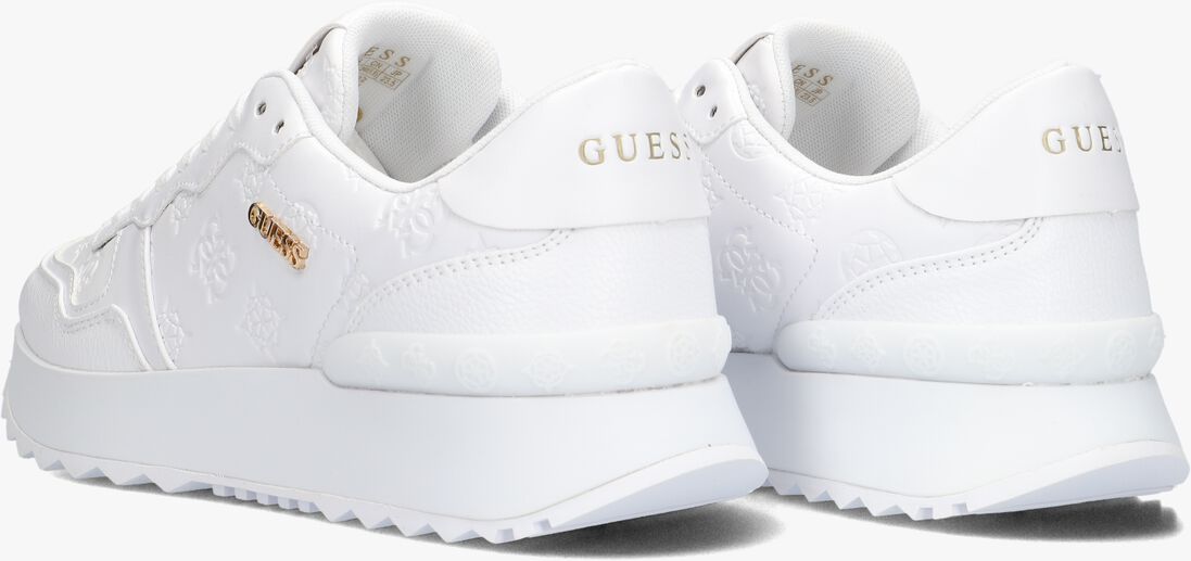 GUESS witte guess lage sneakers vinsa