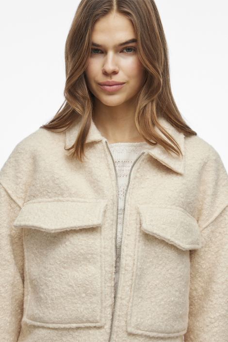 Vila beige dames jas