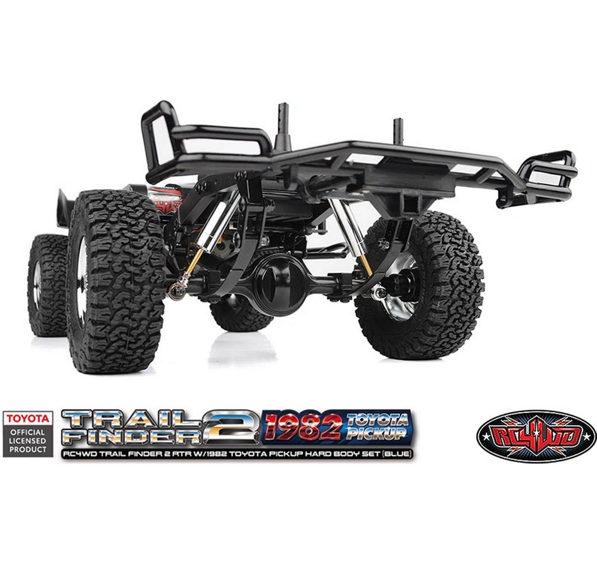 Scale Crawler Trail Finder 2 1982 Toyota, RTR, 1:10, Blau<br>1982 Toyota Pickup mit fester Karosserie