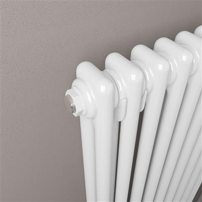 Eastbrook Imperia 2 koloms radiator 45x180cm 1487W wit glans