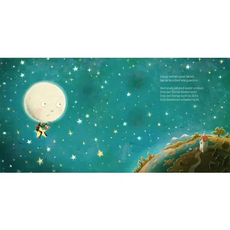Carlsen Verlag Wenn der Mond in der Nacht über alle Tiere wacht ... gibt er auch auf dich gut acht