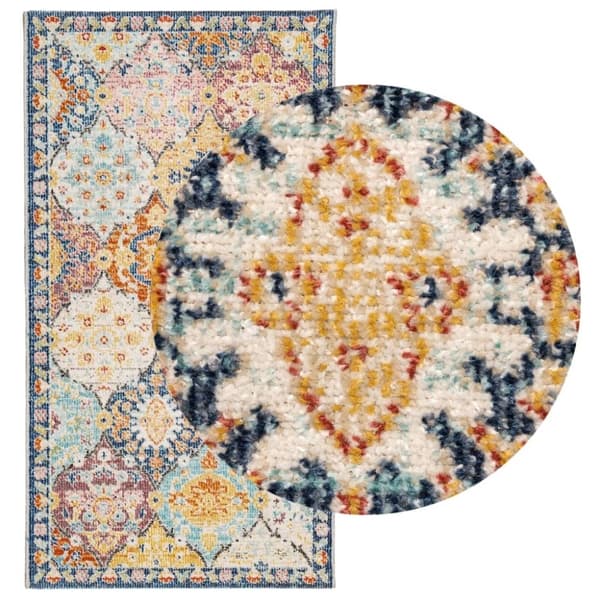 vidaXL Teppe ARBIZU innendørs og utendørs vintage design 80x150 cm