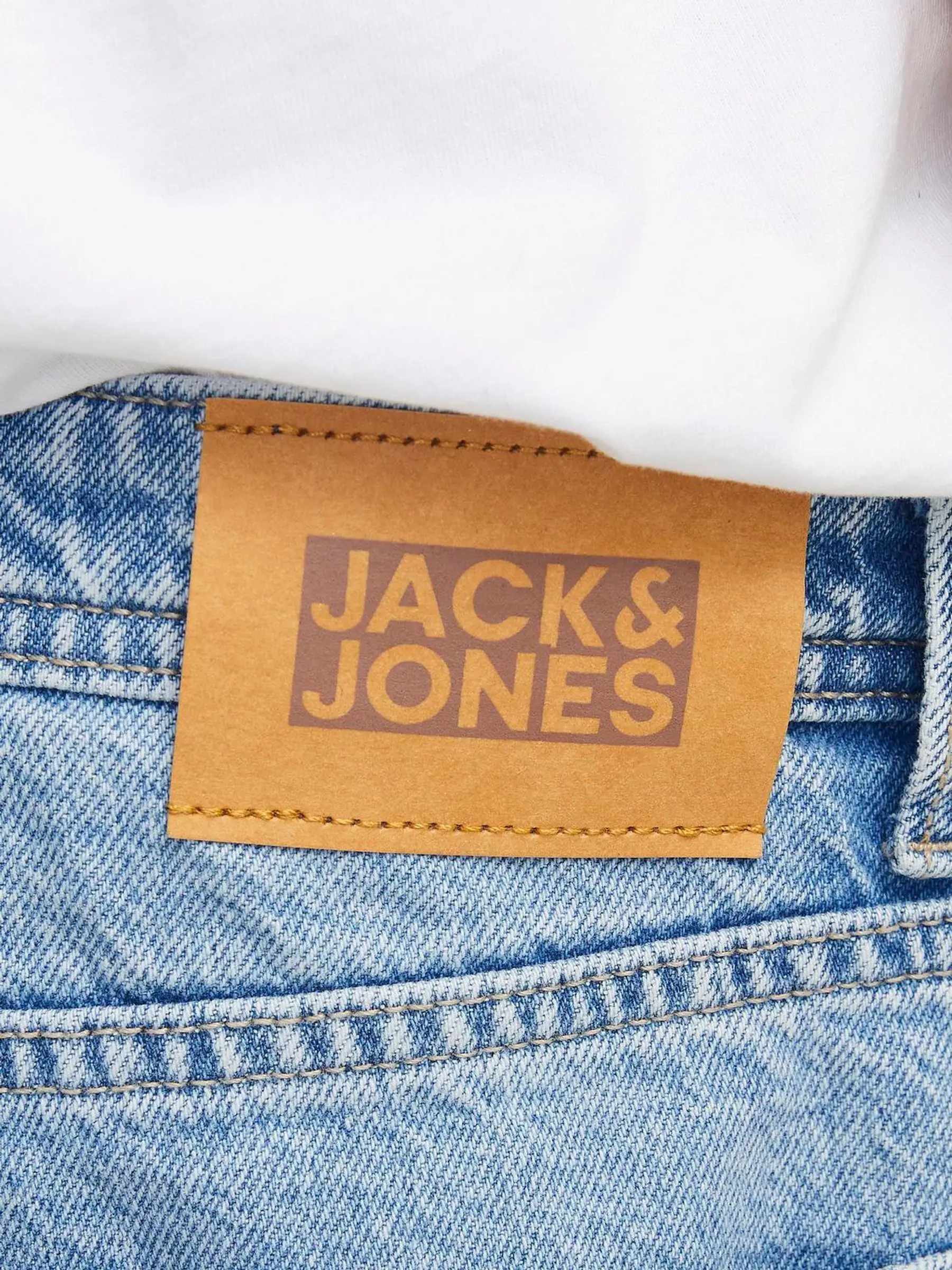 Lichtblauw - JACK & JONES Junior Chris Relaxed Fit Jeans