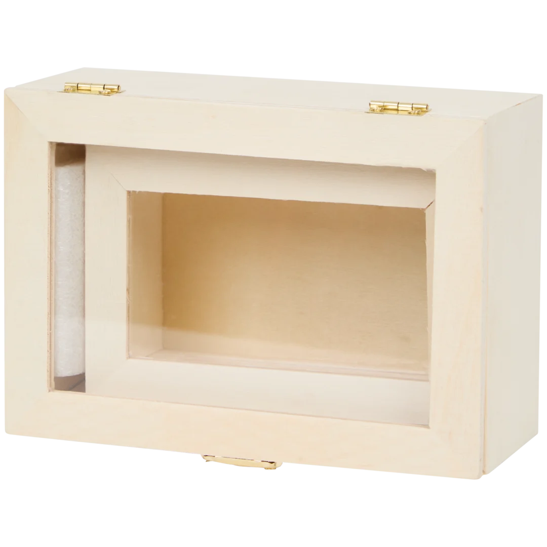 Hobby Flora houten kistjes 2 stuks