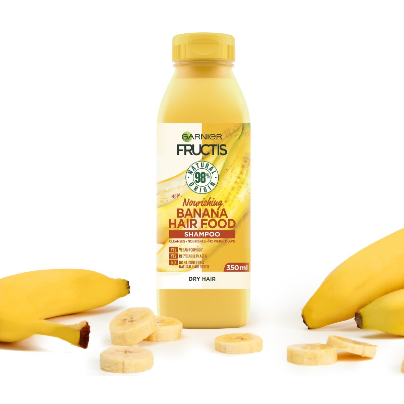 Garnier Fructis Banana Hair Food Shampoo 350 ml