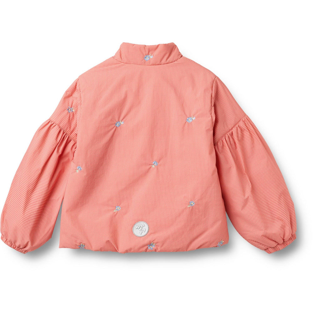 Køb Wheat Red Check Lightweight Puffer Jakke Sola