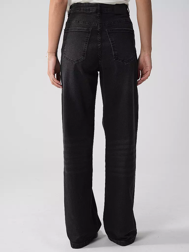 OPUS Jeans Wide Leg MIVY  schwarz