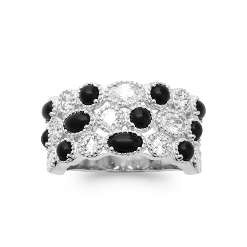 Bague Femme - Argent 925 - Oxyde de zirconium
