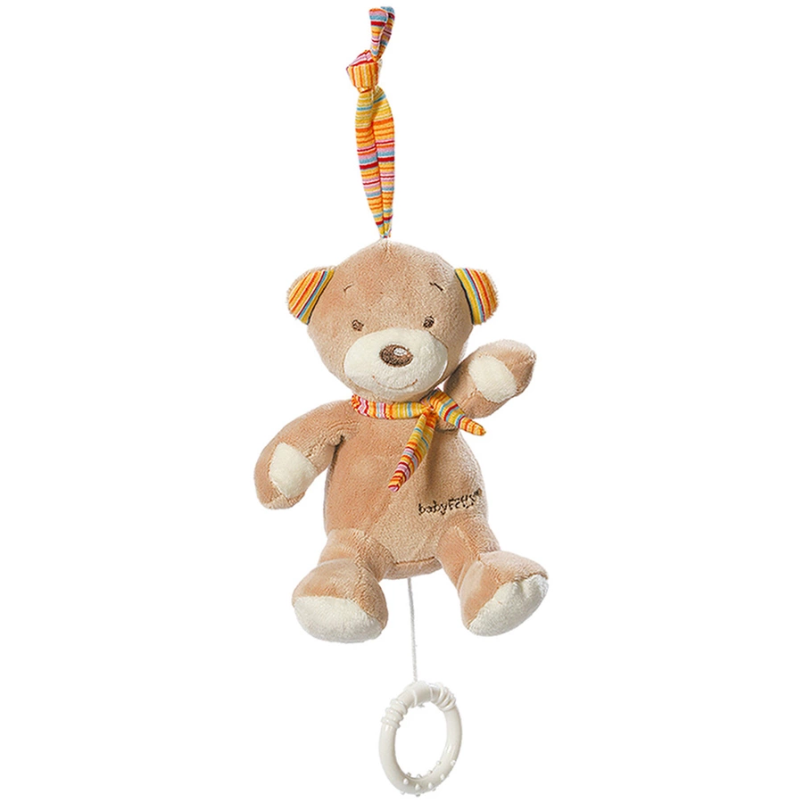 fehn® Mini-Spieluhr Teddy - Rainbow