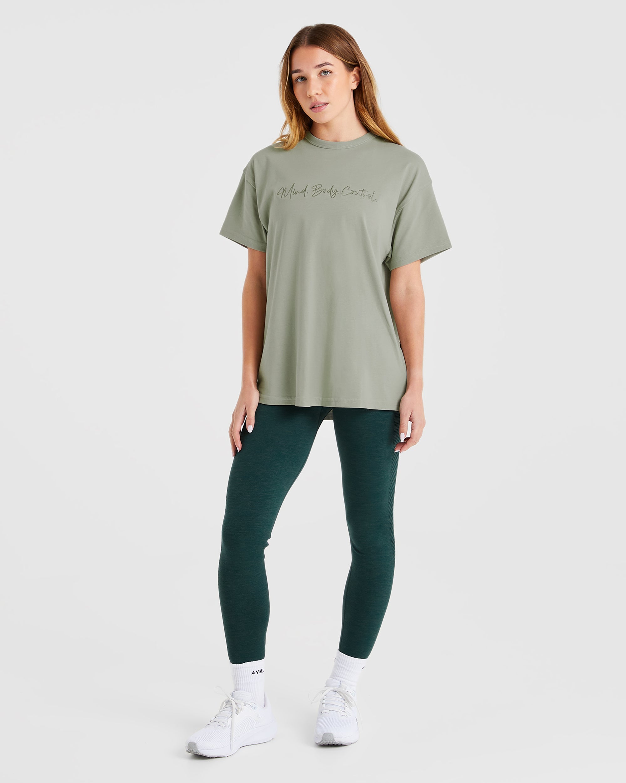 Mind Body Control Oversized T Shirt