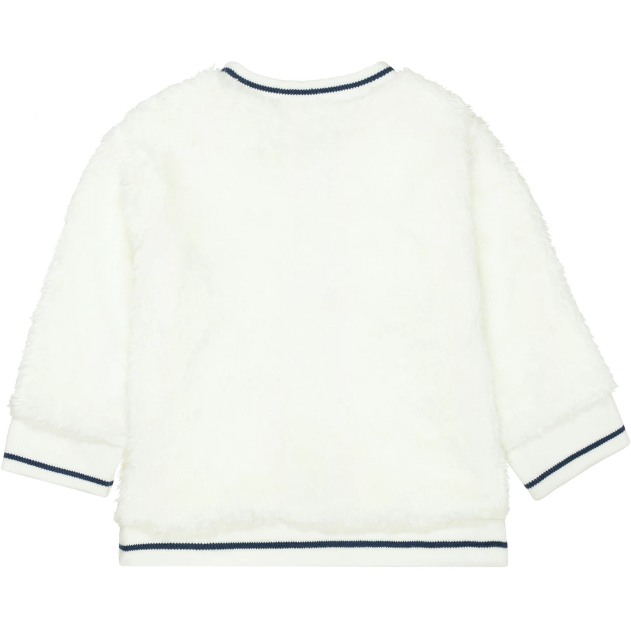 STACCATO Girls Plüsch-Sweatshirt offwhite
