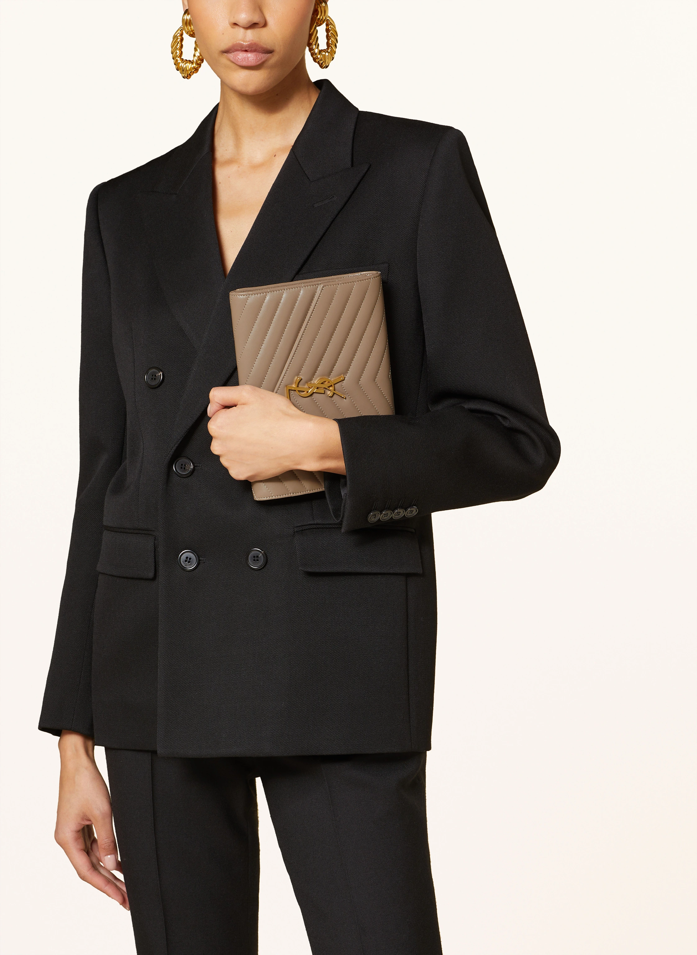 SAINT LAURENT Clutch CASSANDRE