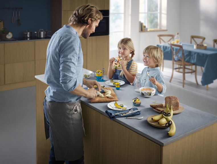 WMF Kinderbestek Minions 6 delig