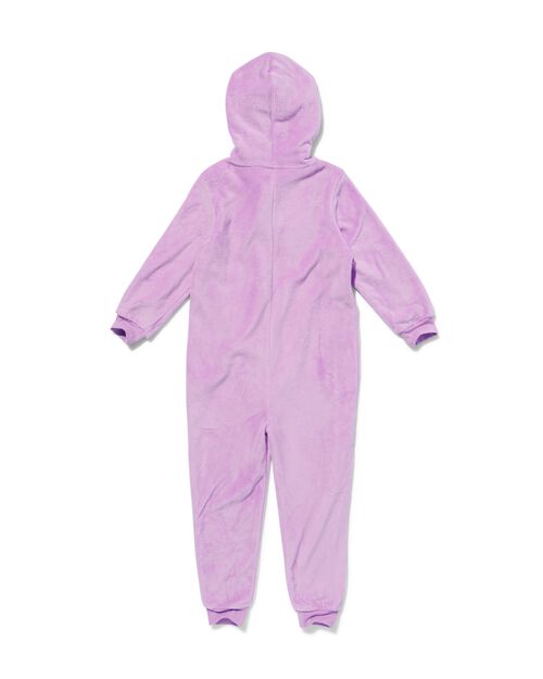 onesie avec visage pour enfant lilas