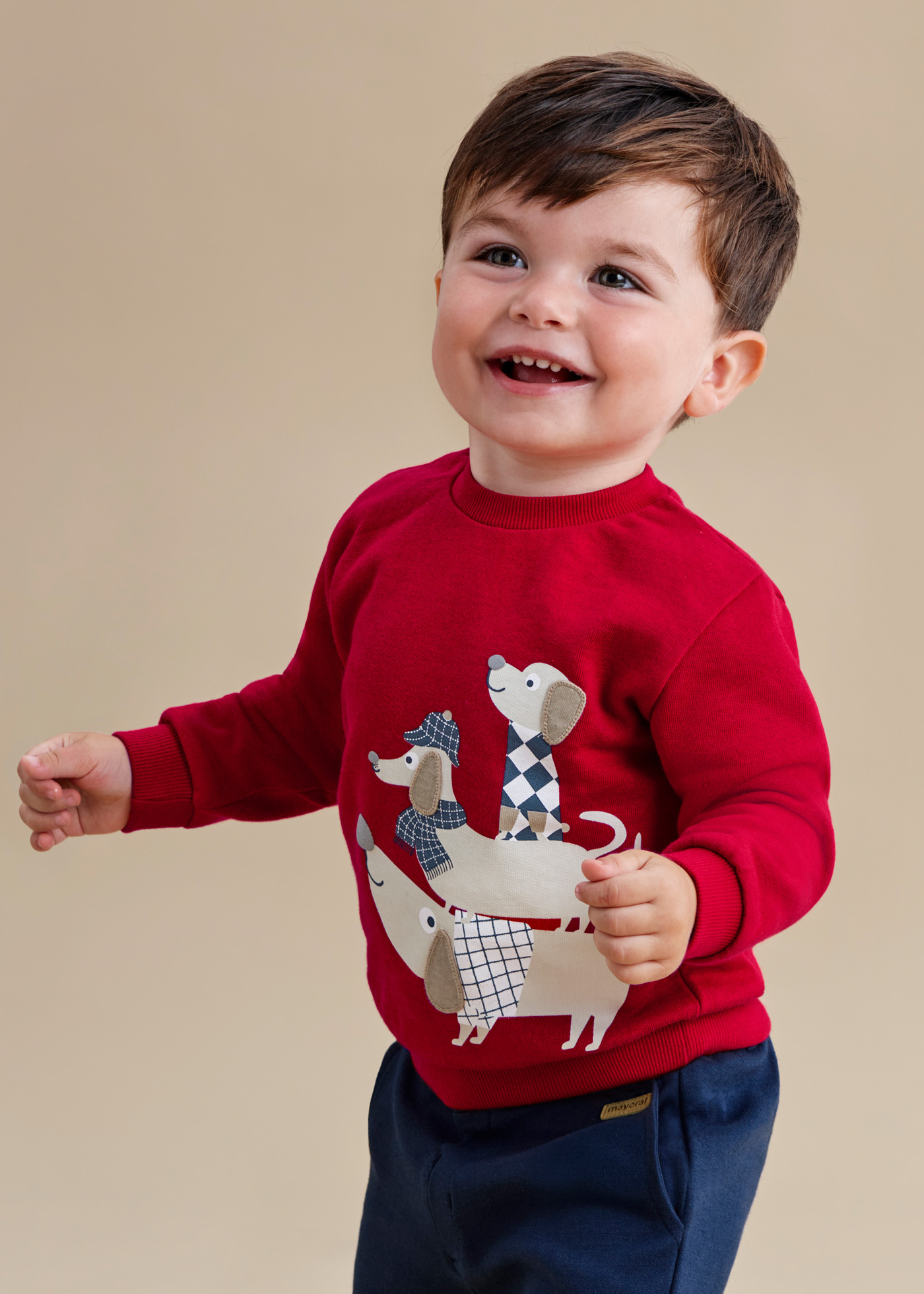 Moletom infantil estampado Better Cotton