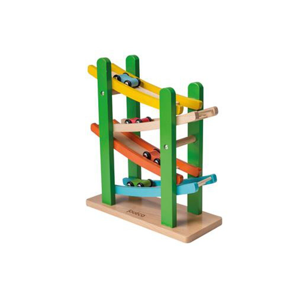 Johntoy Jouéco 80034 Autorutsche aus Holz