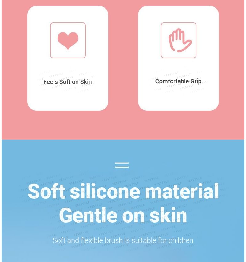 Worthbuy - Siliconen Body Scrub Borstel