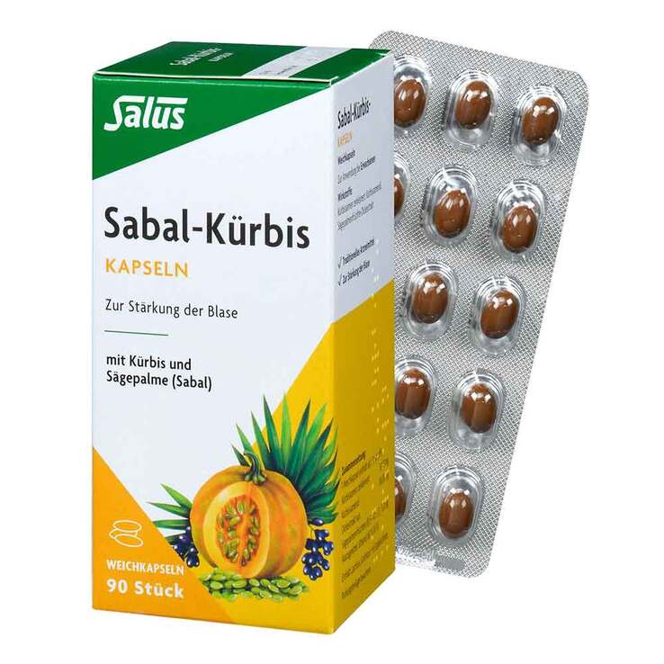 Sabal Kürbis Kapseln Salus, 90 St