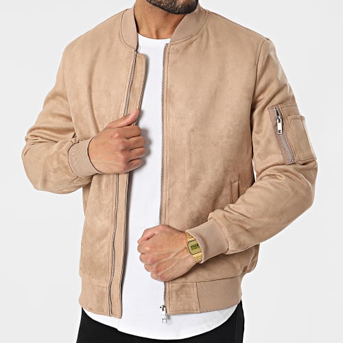 Veste Bomber Camel