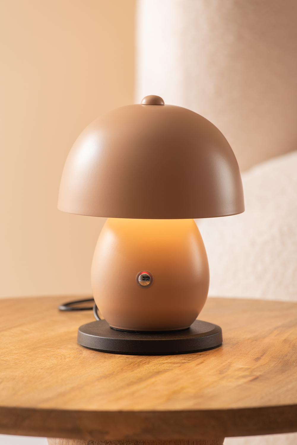 Tafellamp Mono LED - Zachtbruin