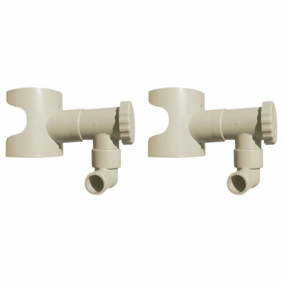 Récupérateur d'eau pour gouttière circulaire lot de 2
