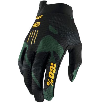 Gants cross 100% ITRACK - SENTINEL ENFANT - Noir