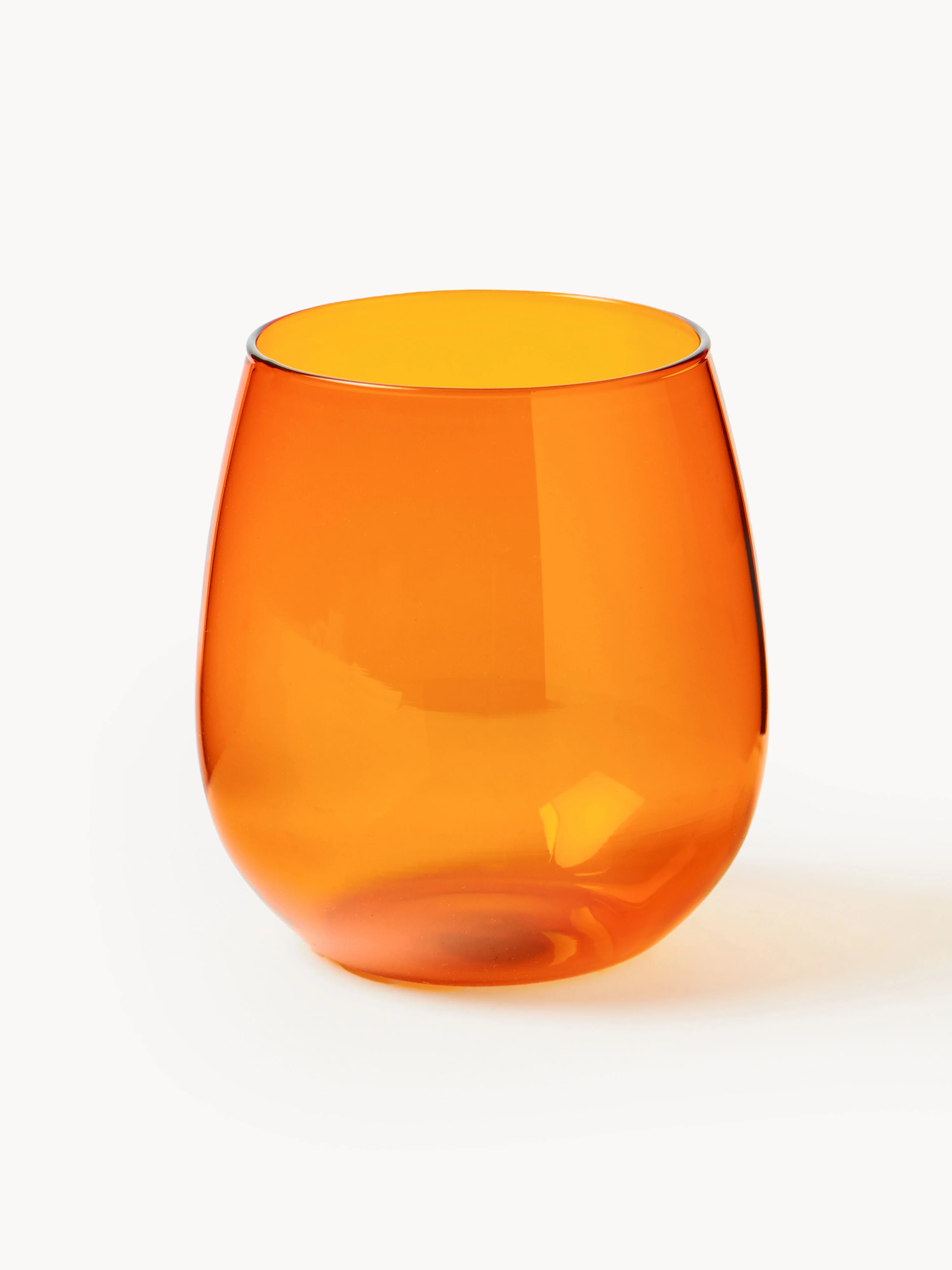 Mondgeblazen tumblers Karisa, 4-delig