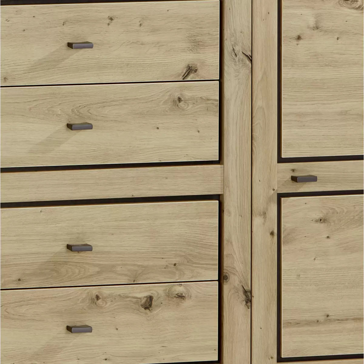 Sideboard Harvey Artisan Eiche,anthrazit