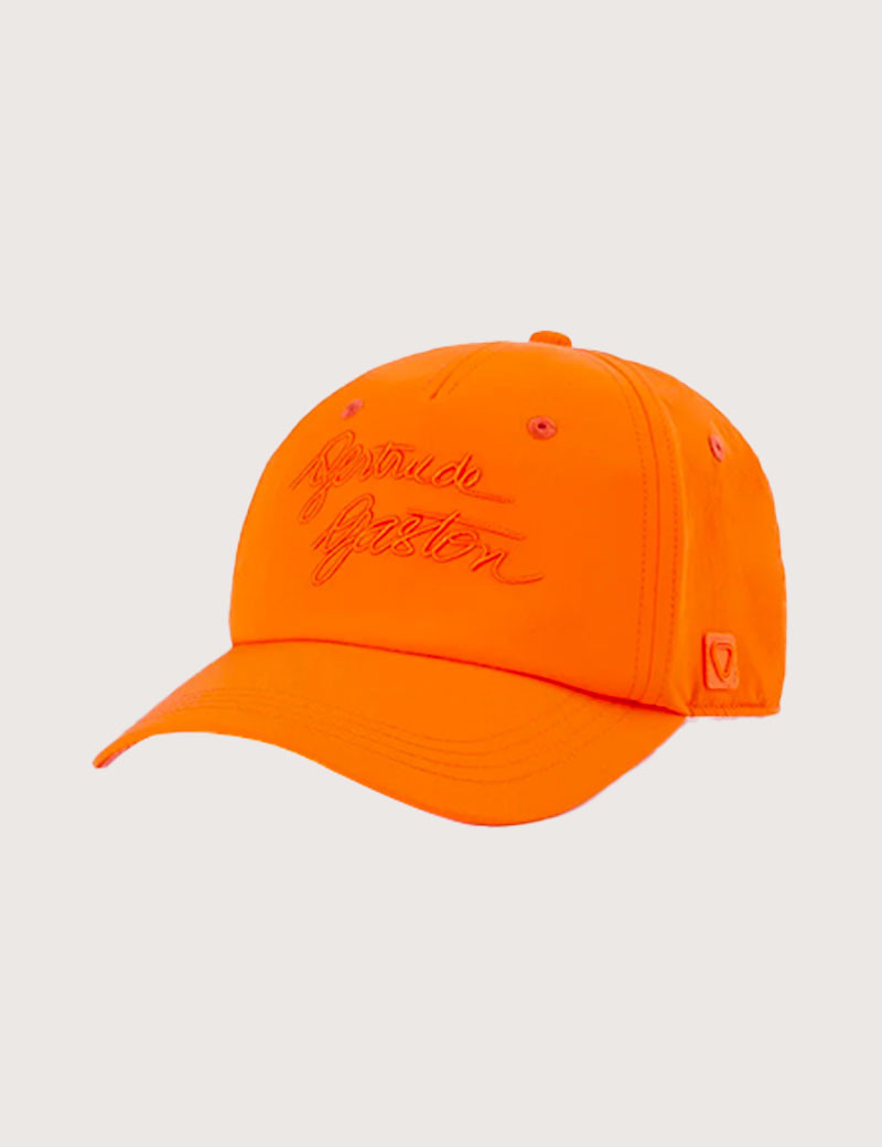 GERTRUDE&GASTON CASQUETTE NYLON COCO ORANGE