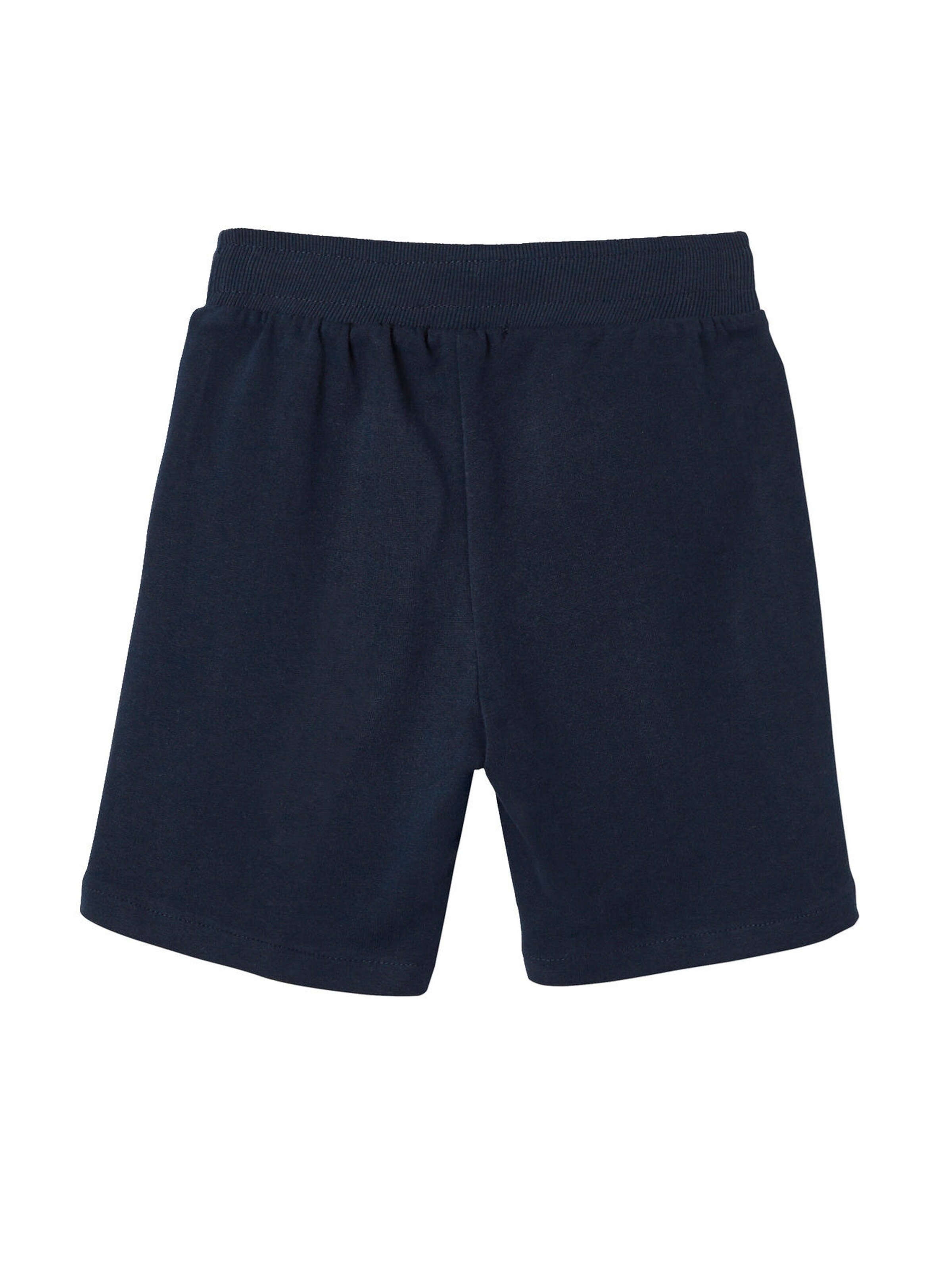 Vertbaudet 2er-Pack Jungen Sweat-Shorts BASIC, Bundweite verstellbar nachtblau+blau