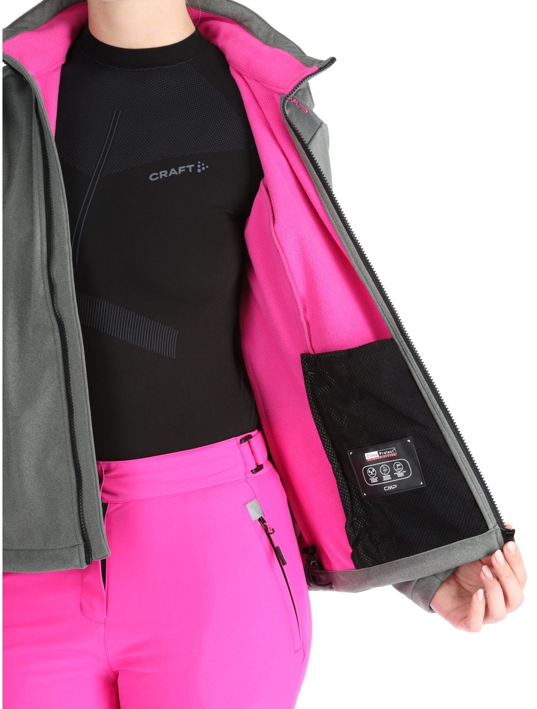39A5006M softshell ski-jas dames