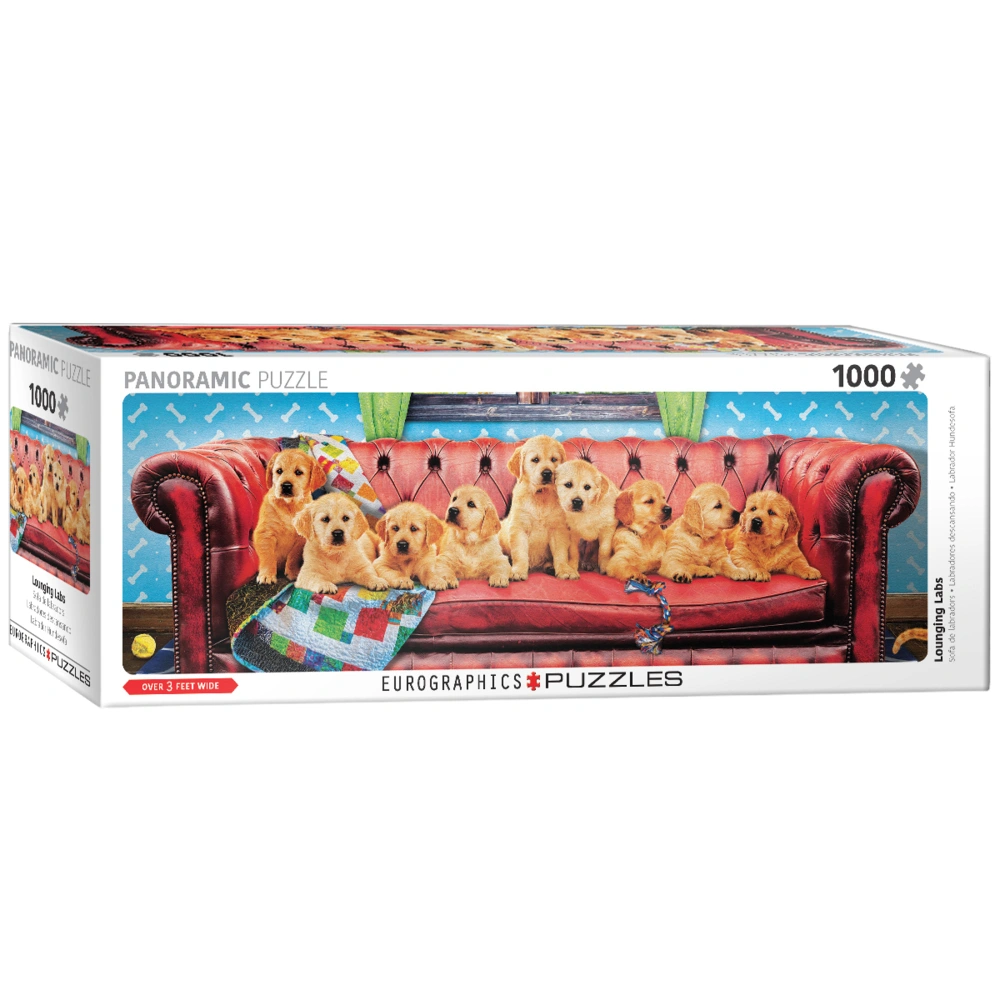 Eurographics Puzzle 1000 - Labrador Hundesofa (Puzzle)