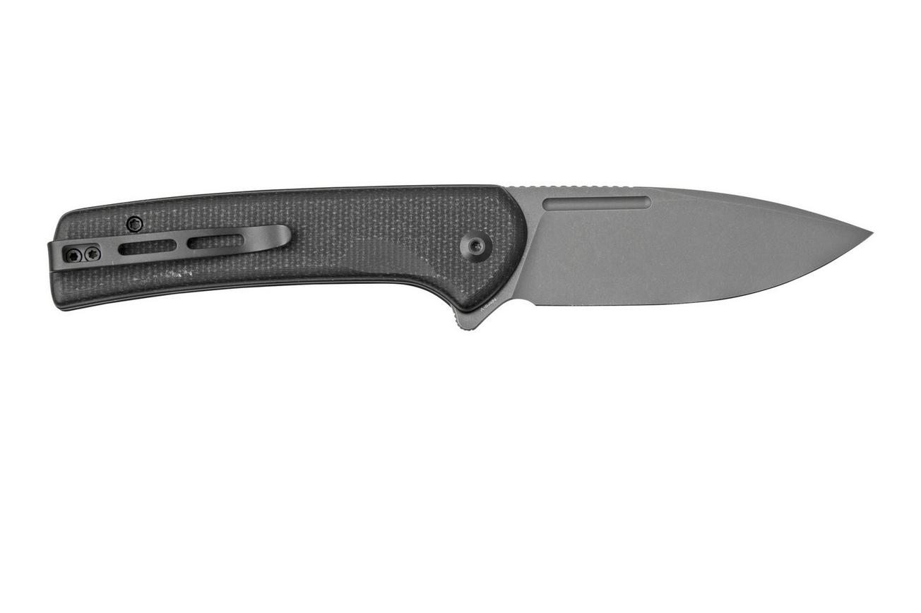 Civivi Conspirator C21006-1 Black Micarta, Stonewashed zakmes