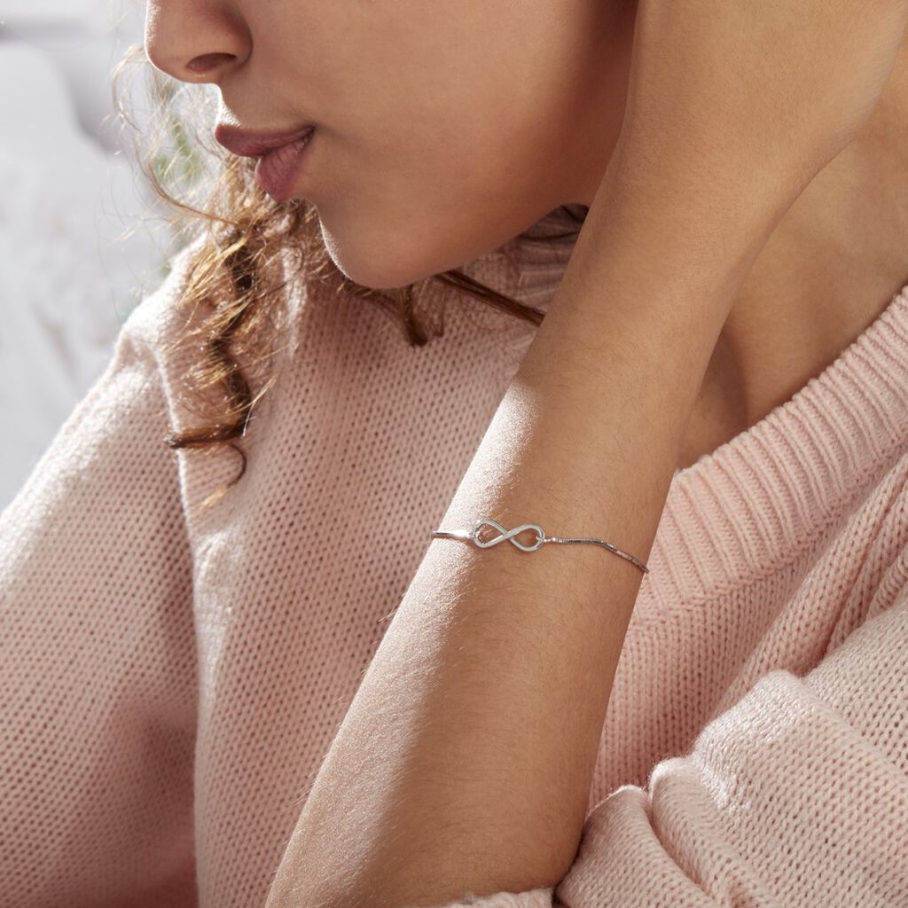 Bracelet Martta Argent Blanc