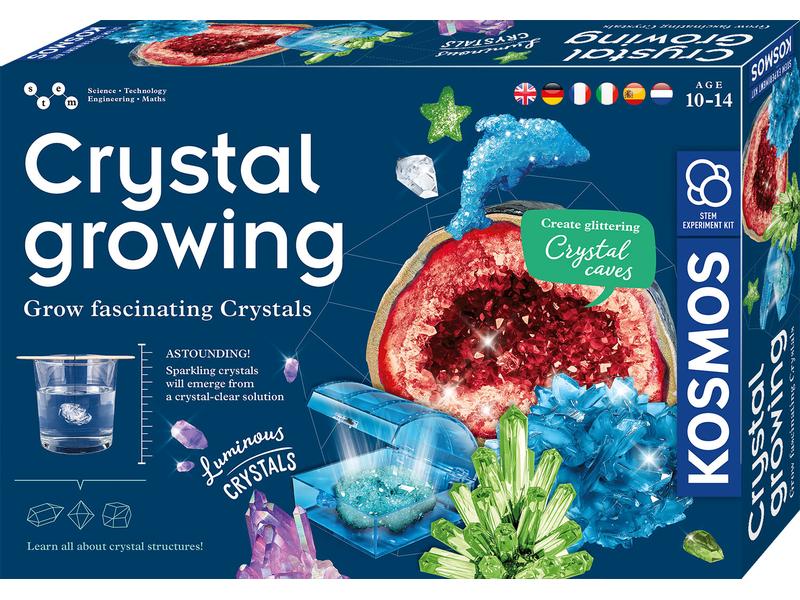 Kosmos Experimentierkasten Crystal growing Kristalle züchten