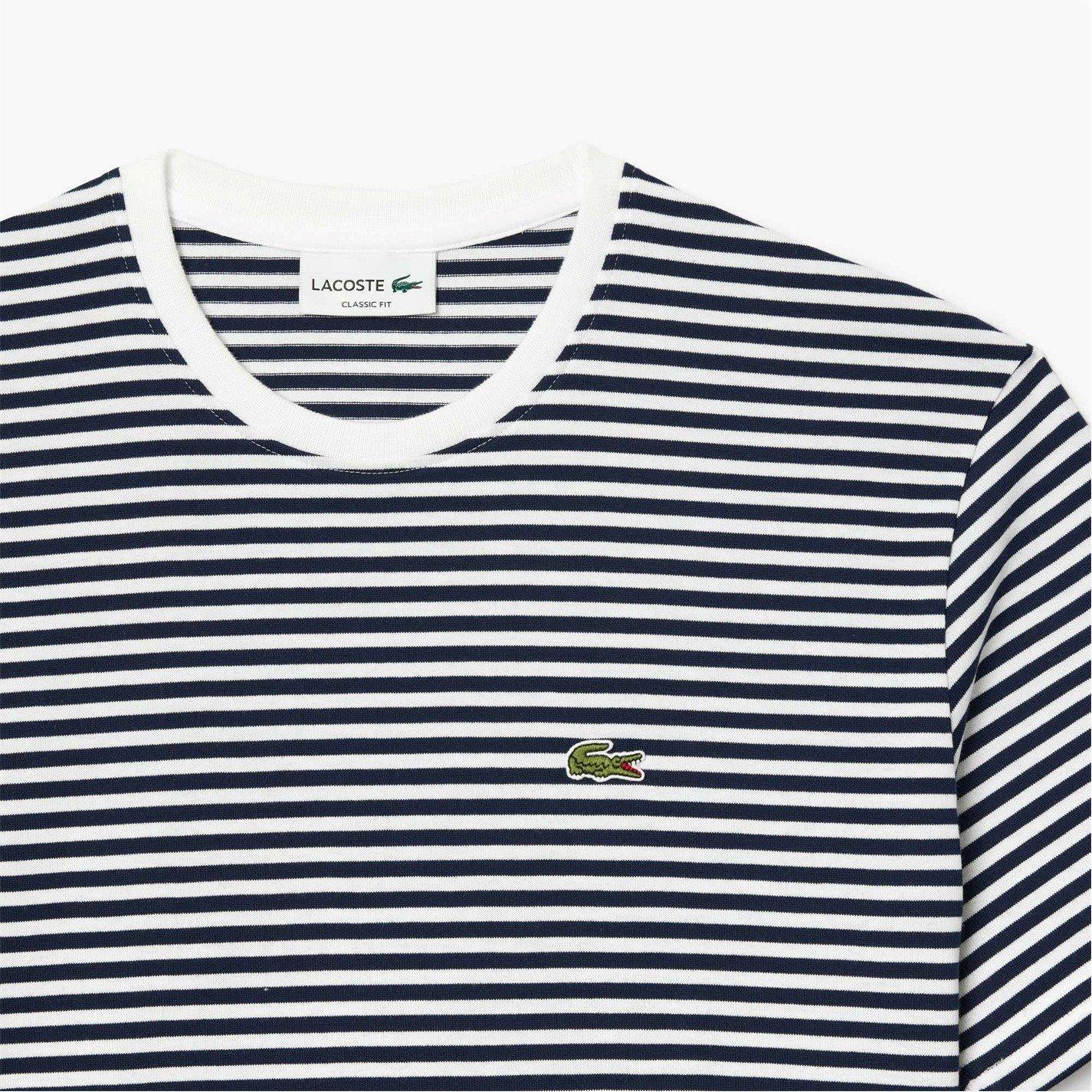 Lacoste Striped Heavy T Shirt