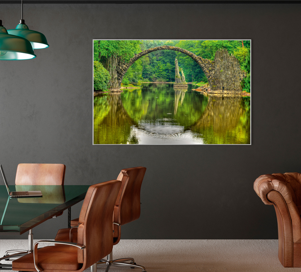 Akustikbild RAKOTZBRÜCKE 80x120cm, 7kg