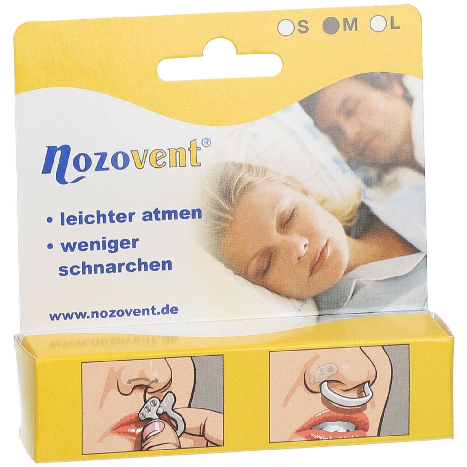 Nozovent® Medium Nasenklammer