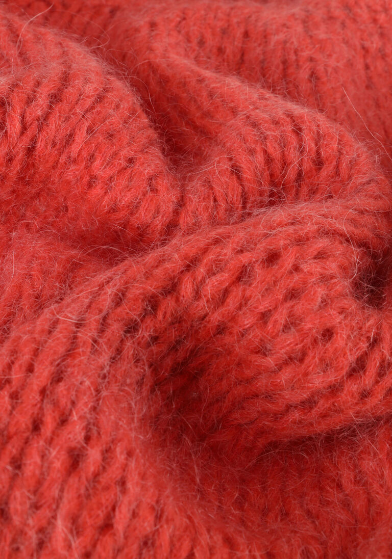 SUMMUM rode summum trui oversized chunky sweater mohair blend knit