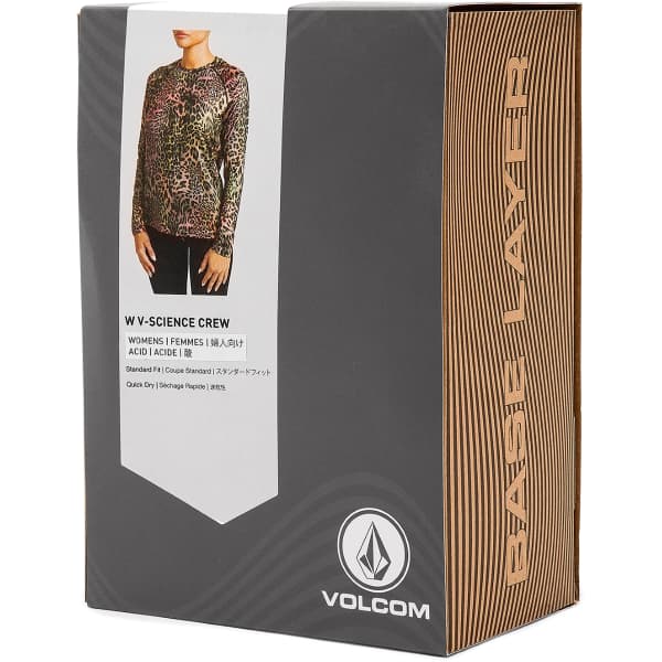 T-shirt thermique VOLCOM W V-SCIENCE CREW ACID
