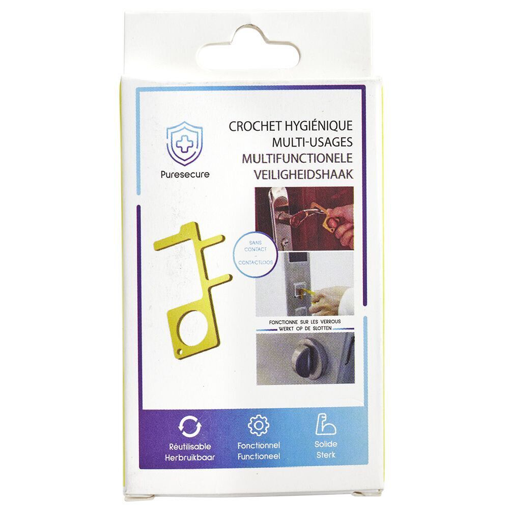 Crochet hygiènique multi-usages