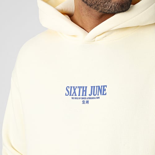 Sweat Capuche M23321PSW Blanc Cassé