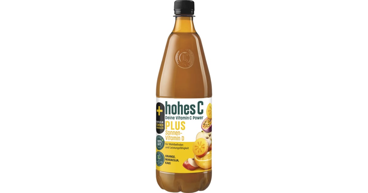 hohes C Saft Orange-Maracuja-Kaki 1,0 Liter (Einweg)
