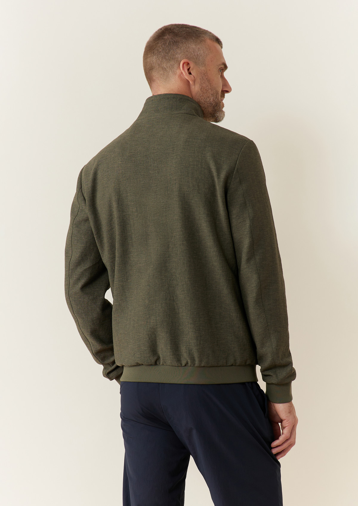 Blouson Kraken en polyester recyclé uni kaki