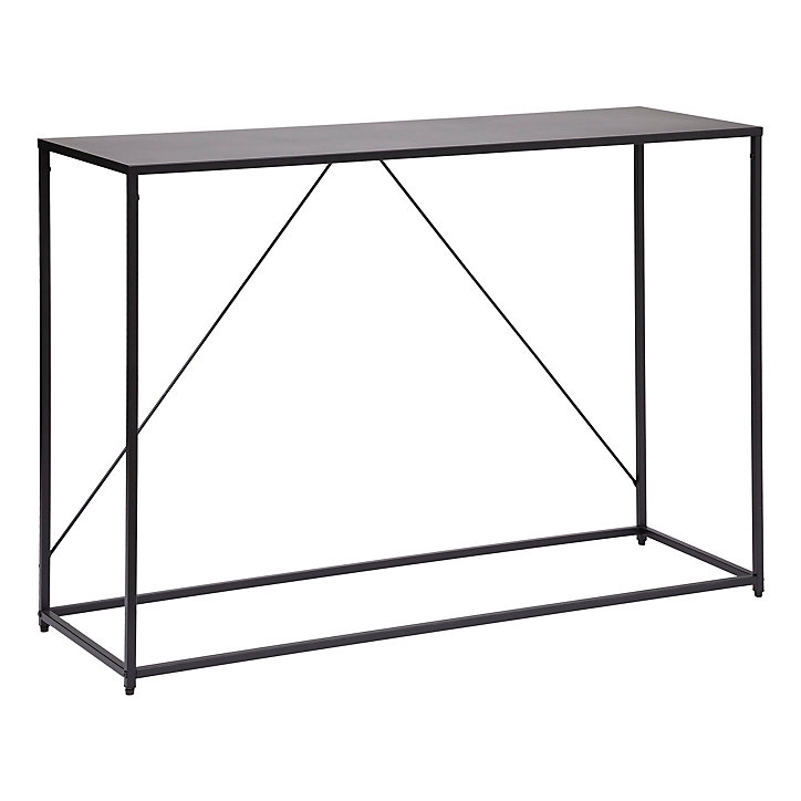 Console d'entrée Gota Atmosphera H. 85 cm beige et noir